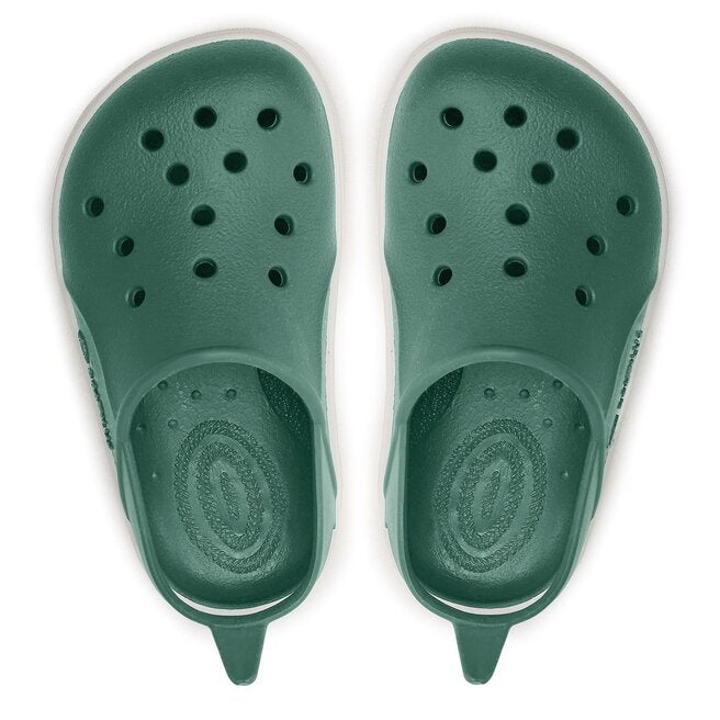 Boatilus Sandali in gomma (PVC riciclato) per Bambini - Cloggy Forest/ White – Estivi, Leggeri, Sostenibili